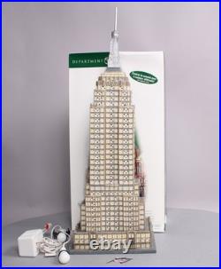 Dept 56 56.59207 Christmas in The City Illuminated Empire State Building LN/Box Dept 56 56.59207 Christmas in The City Illuminated Empire State Building LN/Box