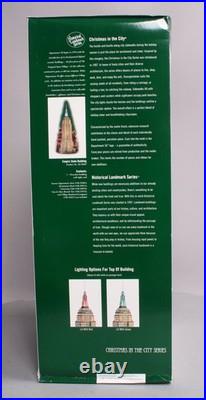 Dept 56 56.59207 Christmas in The City Illuminated Empire State Building LN/Box Dept 56 56.59207 Christmas in The City Illuminated Empire State Building LN/Box
