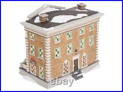 Dept 56 58942 Christmas In The City Hudson Public Library EX/Box