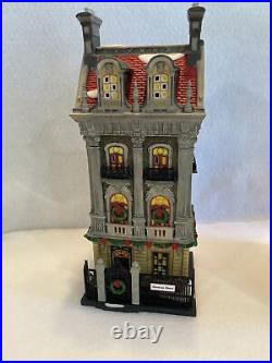 Dept 56-59211 Christmas In The City Harrison House Lighted Building Nib