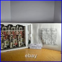 Dept 56 #5961-7 Sutton Place Brownstones 1987 Christmas In The City