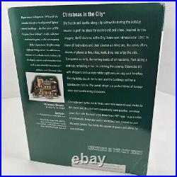 Dept 56 5th Avenue Shoppes Christmas in the City Department NIB