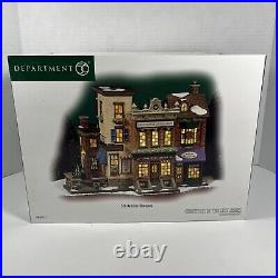 Dept 56 5th Avenue Shoppes Christmas in the City Department NIB