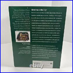 Dept 56 5th Avenue Shoppes Christmas in the City Department NIB