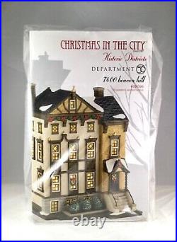 Dept 56 7400 BEACON HILL 4030346 CHRISTMAS IN THE CITY Limited Edition D56 NEW