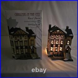Dept 56 7400 Beacon Hill 4030346 Christmas in the City Ltd Edition Artist Signed