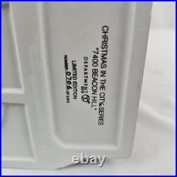 Dept 56 7400 Beacon Hill 4030346 Christmas in the City Ltd Edition Artist Signed