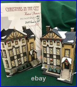 Dept. 56 7400 Beacon Hill Christmas in the city BOXED