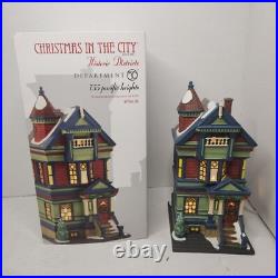 Dept 56 755 Pacific Heights Christmas In The City 4036494 Numbered In Box TESTED Dept 56 755 Pacific Heights Christmas In The City 4036494 Numbered In Box TESTED