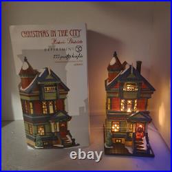 Dept 56 755 Pacific Heights Christmas In The City 4036494 Numbered In Box TESTED