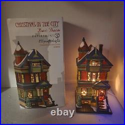Dept 56 755 Pacific Heights Christmas In The City 4036494 Numbered In Box TESTED Dept 56 755 Pacific Heights Christmas In The City 4036494 Numbered In Box TESTED