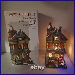 Dept 56 755 Pacific Heights Christmas In The City 4036494 Numbered In Box TESTED