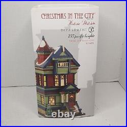 Dept 56 755 Pacific Heights Christmas In The City 4036494 Numbered In Box TESTED Dept 56 755 Pacific Heights Christmas In The City 4036494 Numbered In Box TESTED