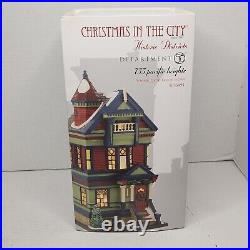 Dept 56 755 Pacific Heights Christmas In The City 4036494 Numbered In Box TESTED