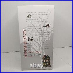 Dept 56 755 Pacific Heights Christmas In The City 4036494 Numbered In Box TESTED Dept 56 755 Pacific Heights Christmas In The City 4036494 Numbered In Box TESTED