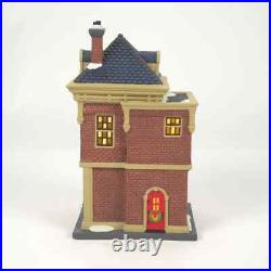 Dept 56 A LITTLE OFF THE TOP Christmas In The City Village Barber Shop 6013406