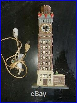 Dept 56 BALTIMORE ARTS TOWER Christmas In The City Village No Box RARE! 56-59246