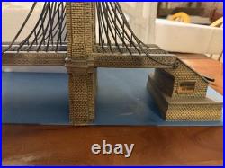 Dept 56 Brooklyn Bridge Historical Landmark Series 59247 Christmas City Retired