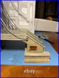 Dept 56 Brooklyn Bridge Historical Landmark Series 59247 Christmas City Retired