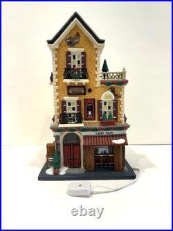 Dept 56 CAFFE TAZIO 56.59253 Christmas in the City New In Box