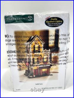 Dept 56 CAFFE TAZIO 56.59253 Christmas in the City New In Box