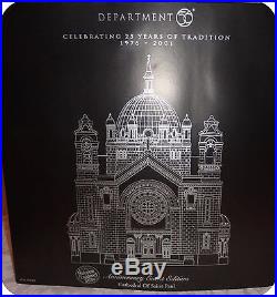 Dept 56 CATHEDRAL OF ST. PAUL ANNIVERSARY EDITION MINT IN BOX NEVER USED