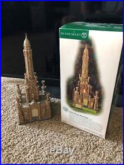 Dept. 56 CHICAGO WATER TOWER Christmas in the City Lights Up Free shipping