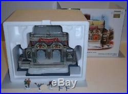 Dept 56 CHRISTMAS AT LAKESIDE PARK PAVILION Christmas In The City COLLECTORS ED