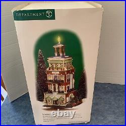Dept 56 CHRISTMAS IN CITY 2000 RARE Paramount Hotel #58911 READ