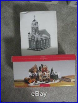 Dept 56 CHRISTMAS IN THE CITY Catherdral St. Mark Lot 34 Building House Church