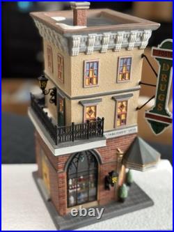 Dept 56 CHRISTMAS IN THE CITY Foster Pharmacy Complete
