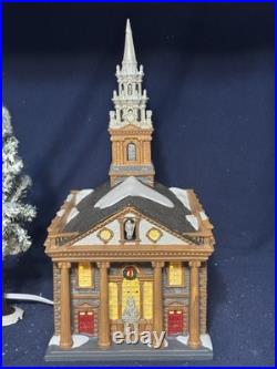 Dept 56 CHRISTMAS IN THE CITY st. Paul's chapel 4020173