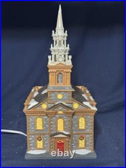 Dept 56 CHRISTMAS IN THE CITY st. Paul's chapel 4020173