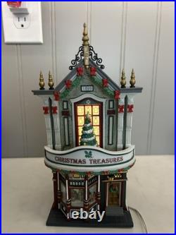 Dept 56 CHRISTMAS TREASURES 2004 56.59240 Christmas in the City New In Box