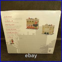 Dept. 56 CHRISTMAS in the CITY 2019 DAVIDSON'S Dept. Store SANTA with Box WORKS