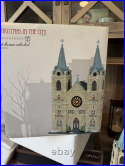 Dept 56 CIC Christmas In The City St. Thomas Cathedral #6003054 NIB