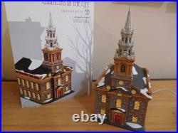 Dept 56 CIC Christmas in the City St. Paul's Chapel #4020173- MIB Dept 56 CIC Christmas in the City St. Paul's Chapel #4020173- MIB