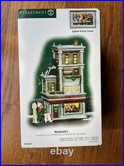 Dept 56 CIC Christmas in the City WOOLWORTH'S 56.59249 Department