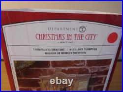 Dept 56 CIC Thompson's Furniture Store #6011384 NIB Free Ship