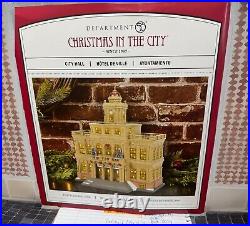 Dept 56 CITY HALL Christmas In The City 6011382 BRAND NEW 2023