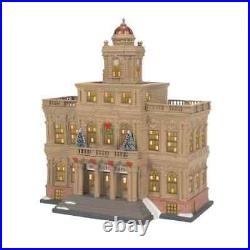 Dept 56 CITY HALL Christmas In The City 6011382 BRAND NEW 2023