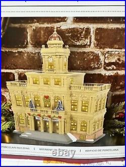 Dept 56 CITY HALL Christmas In The City 6011382 BRAND NEW 2023