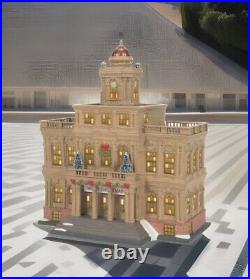 Dept 56 CITY HALL Christmas In The City 6011382 BRAND NEW 2023