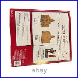 Dept 56 CITY HALL Christmas In The City 6011382 Brand New