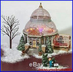 Dept 56 CRYSTAL GARDENS CONSERVATORY #59219 NRFB Christmas In City Village CIC