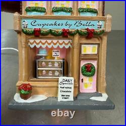 Dept 56 CUPCAKES BY BELLA Christmas in the City #4050912 with Box