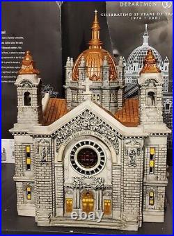 Dept 56 Cathedral Of Saint Paul Copper Roof #56.58919 Department 56 Rare 2001