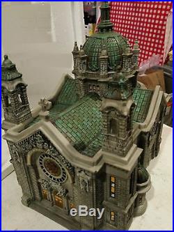 Dept 56 -Cathedral Of St. Paul-Christmas In The City Series -Patina Dome Ed