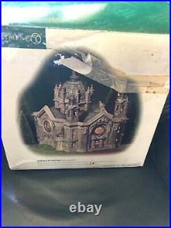 Dept 56 Cathedral Of St Paul Historical Landmark Series Christmas in the City