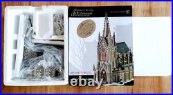 Dept 56 Cathedral of St. Nicholas Christmas in the City Signed Rare